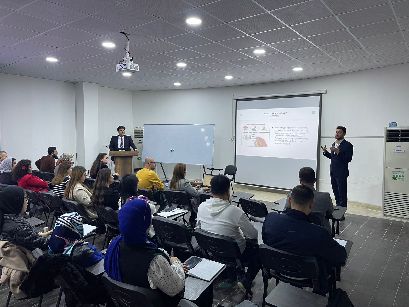 Free course for members of the Kurdistan Accountants Syndicate, Sulaymaniyah branch
